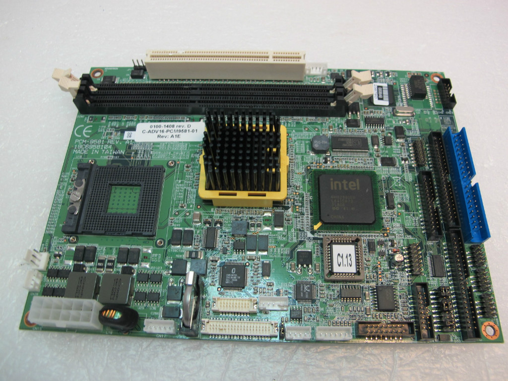 ADVANTECH PCM-9581 REV.A1 SINGLE BOARD COMPUTER